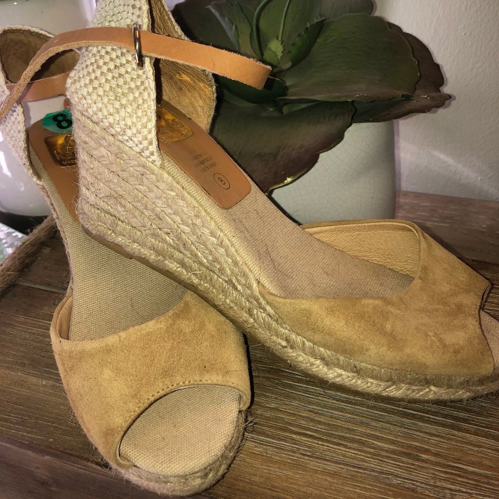 KANNA Espadrille Heels SZ 8